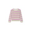Multicolor gestreepte tui - Emilia light beige
